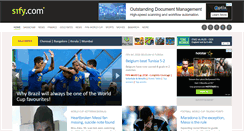 Desktop Screenshot of im.sify.com